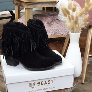Fringe Bootie
